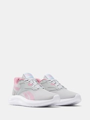 Reebok Womens Grey/Pink/White Energen Lux Trainers - Image 2 of 5