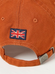 FatFace Burnt Orange 100% Cotton Canvas Baseball Cap - Image 4 of 4