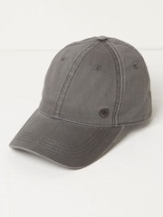 FatFace Grey 100% Cotton Twill Baseball Cap - Image 1 of 2