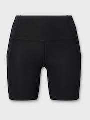 Fabletics Black Oasis Pure Luxe High Waisted 6 Shorts - Image 4 of 4