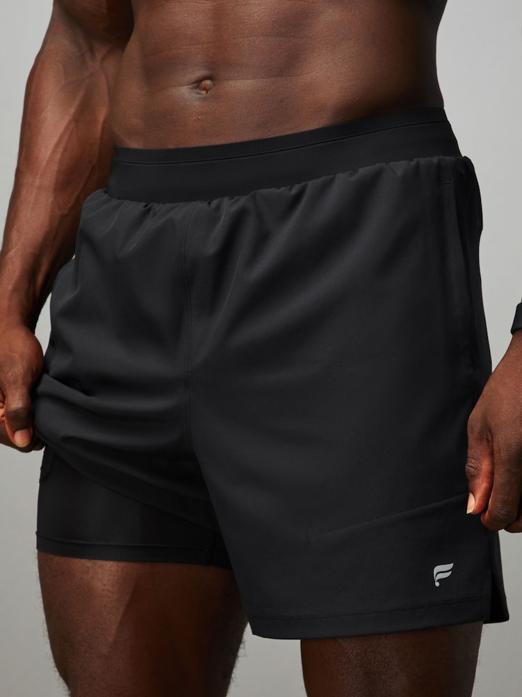 Zwart - Fabletics The Fundamental shorts - Image 3 of 5
