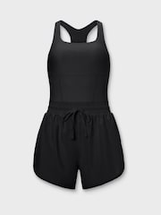 Fabletics Black Sport Short All-In-One - Image 5 of 6