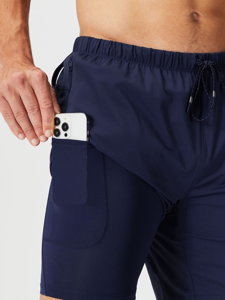 Синій - Fabletics The One Shorts - Image 3 of 8
