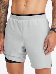 Fabletics Grey The Fundamental Shorts - Image 1 of 6