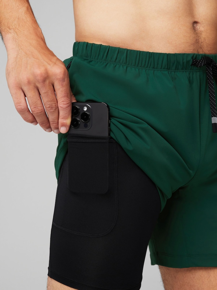 Зелений - Fabletics The One Shorts - Image 4 of 6
