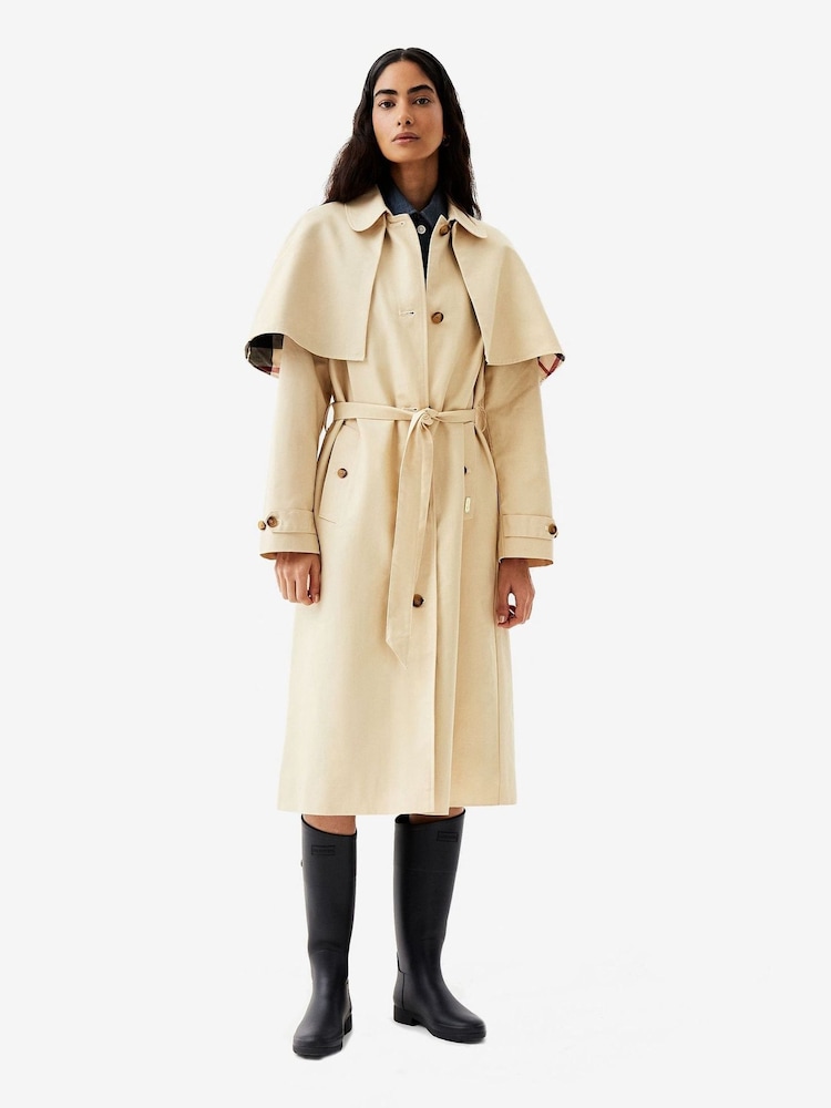 Hunter Natural Keltie Cape Trench Coat - Image 1 of 5