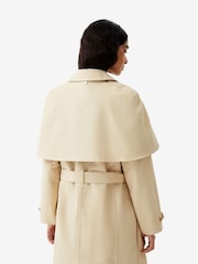 Hunter Natural Keltie Cape Trench Coat - Image 3 of 5