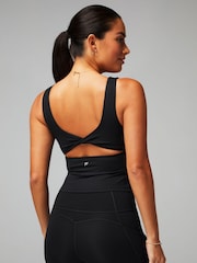 Fabletics Black Oasis Twist BuiltIn Bra Tank - Image 2 of 6