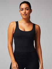 Fabletics Black Oasis Twist BuiltIn Bra Tank - Image 4 of 6