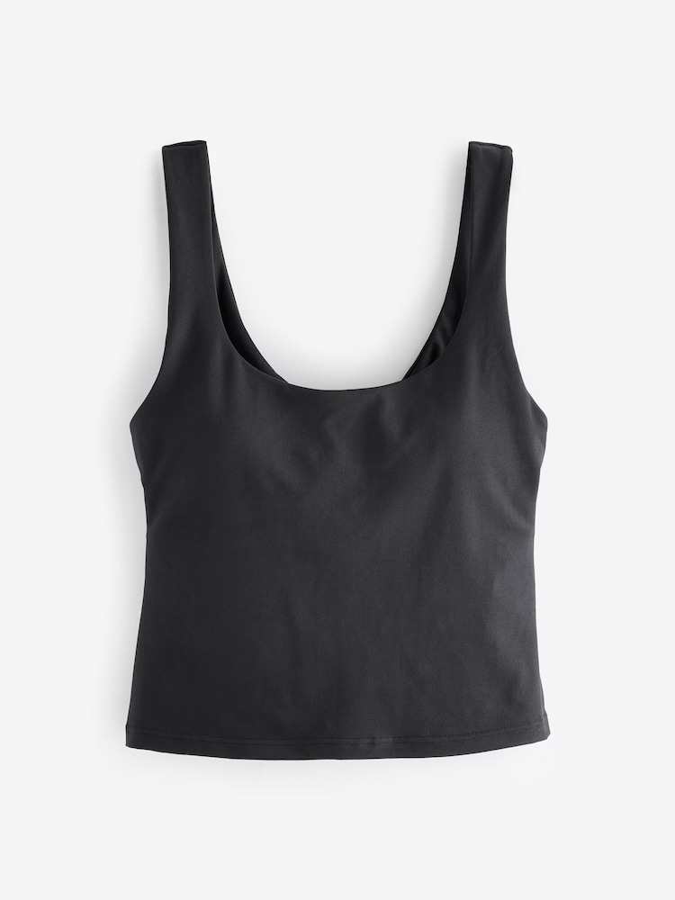 Fabletics Black Oasis Twist BuiltIn Bra Tank - Image 5 of 6