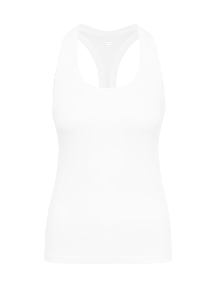 Fabletics White Feather Tech+ Racerback Tank - Image 5 of 6