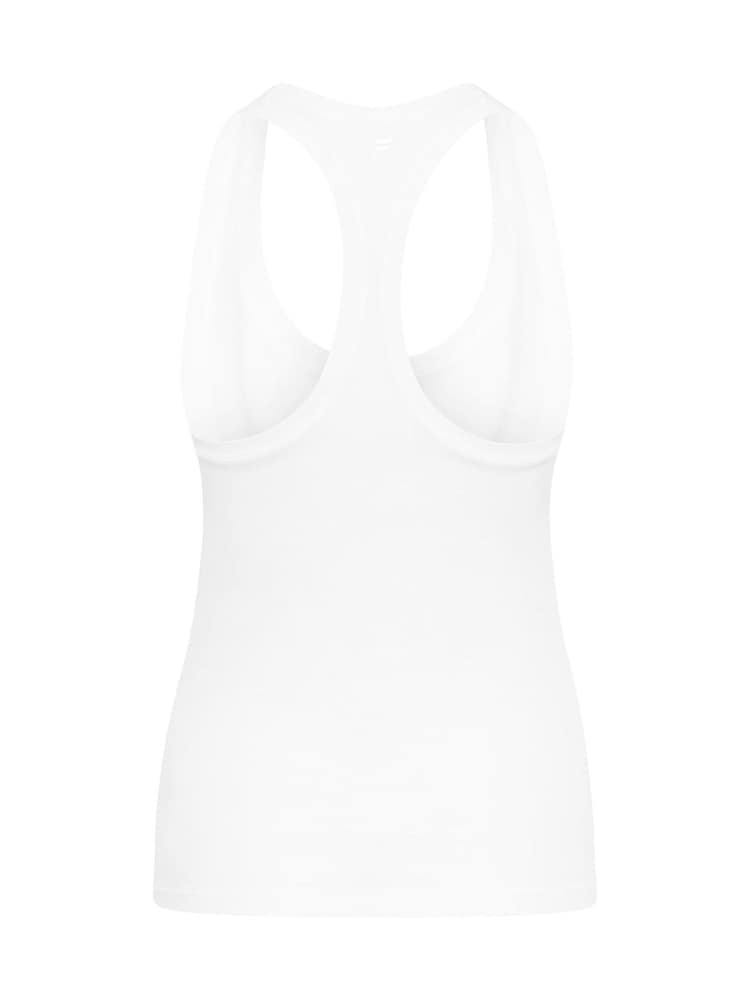 Fabletics White Feather Tech+ Racerback Tank - Image 6 of 6