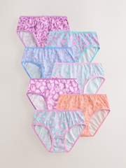 Pink Briefs 7 Pack (1.5-14yrs) - Image 1 of 11