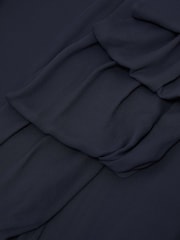 Atelier Sheer Draped Ruffle-Detail Blouse - Image 7 of 7