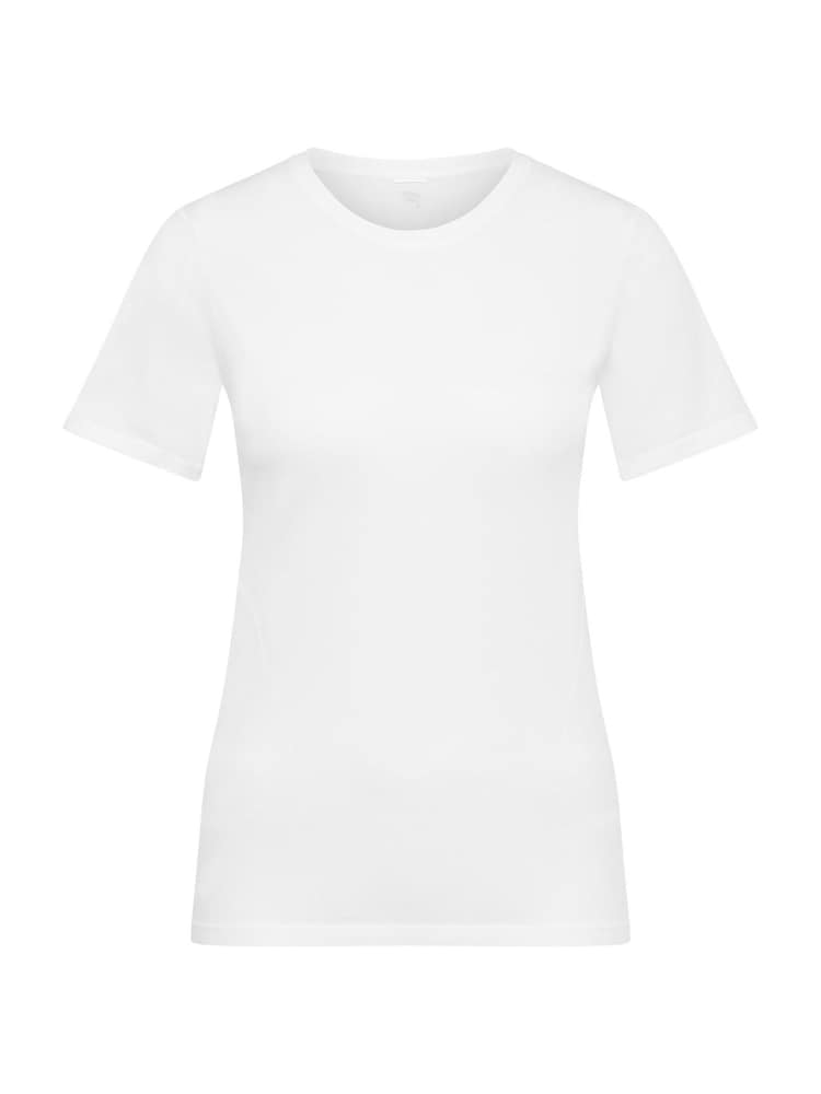 Fabletics White Feather Tech+ Short Sleeve Top - Image 5 of 5