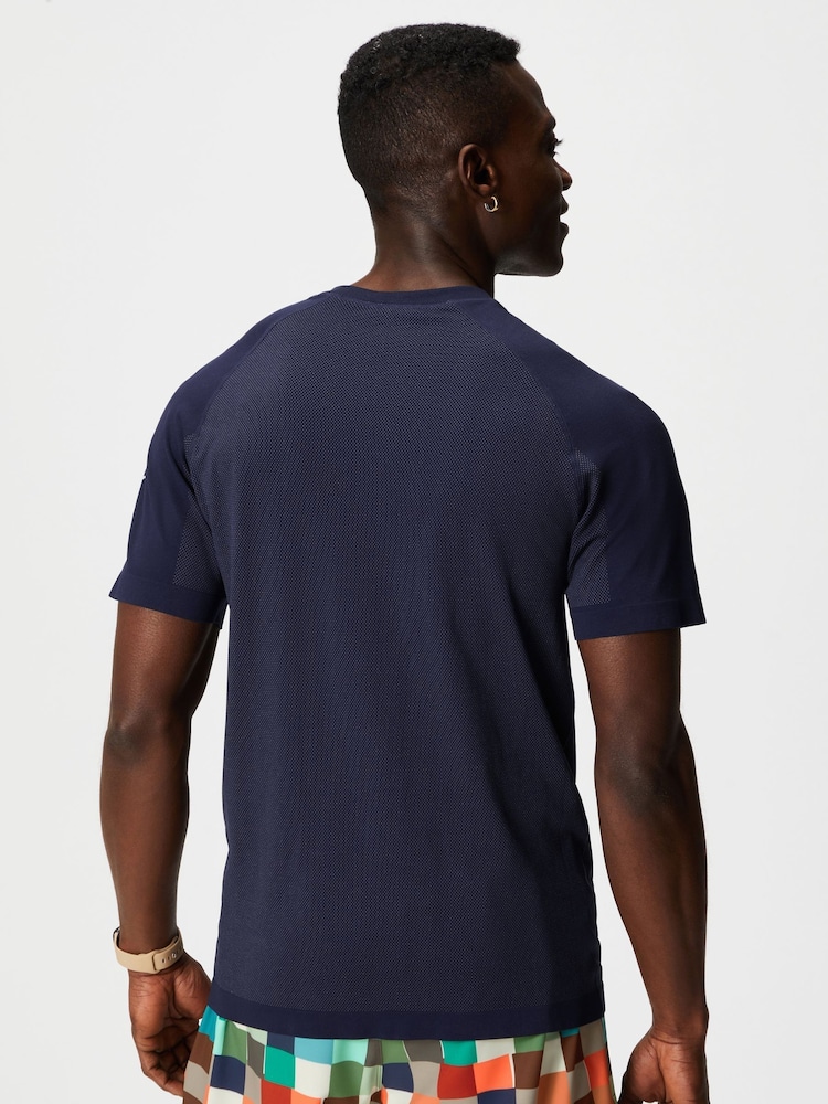 Fabletics Navy Blue The Training Day T-Shirt - Image 2 of 5