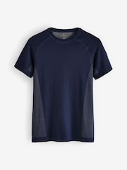 Fabletics Navy Blue The Training Day T-Shirt - Image 4 of 5