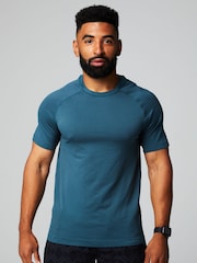 Fabletics Blue The Training Day T-Shirt - Image 1 of 4