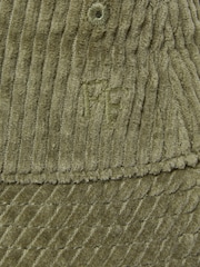 FatFace Green 100% Cotton Cord Bucket Hat - Image 2 of 2