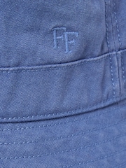 FatFace Blue 100% Cotton Brisbane Bucket Hat - Image 2 of 2
