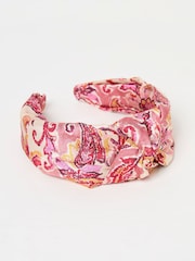 FatFace Pink Innocence Structured Headband - Image 1 of 2