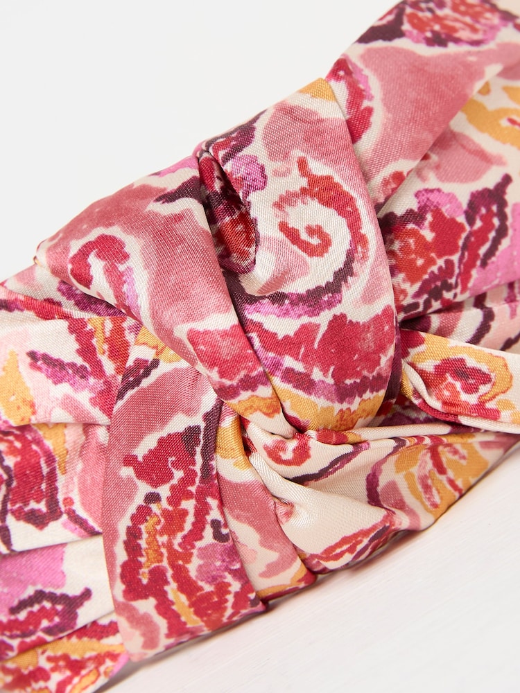 FatFace Pink Innocence Structured Headband - Image 2 of 2