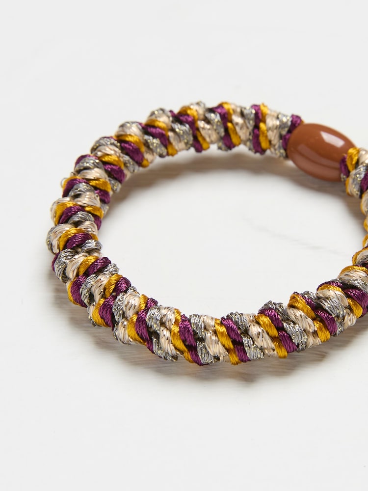 FatFace Brown Twist Hair Tie - Image 2 of 2