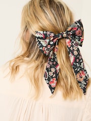 FatFace Printed Hair Bow - Image 1 of 3
