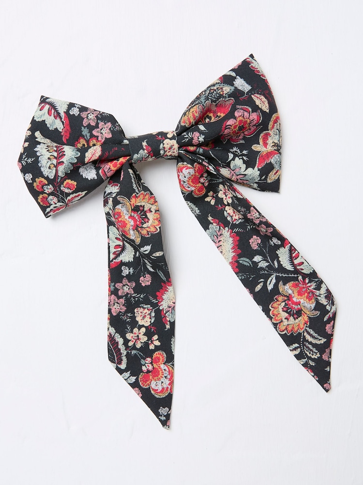 FatFace Printed Hair Bow - Image 2 of 3