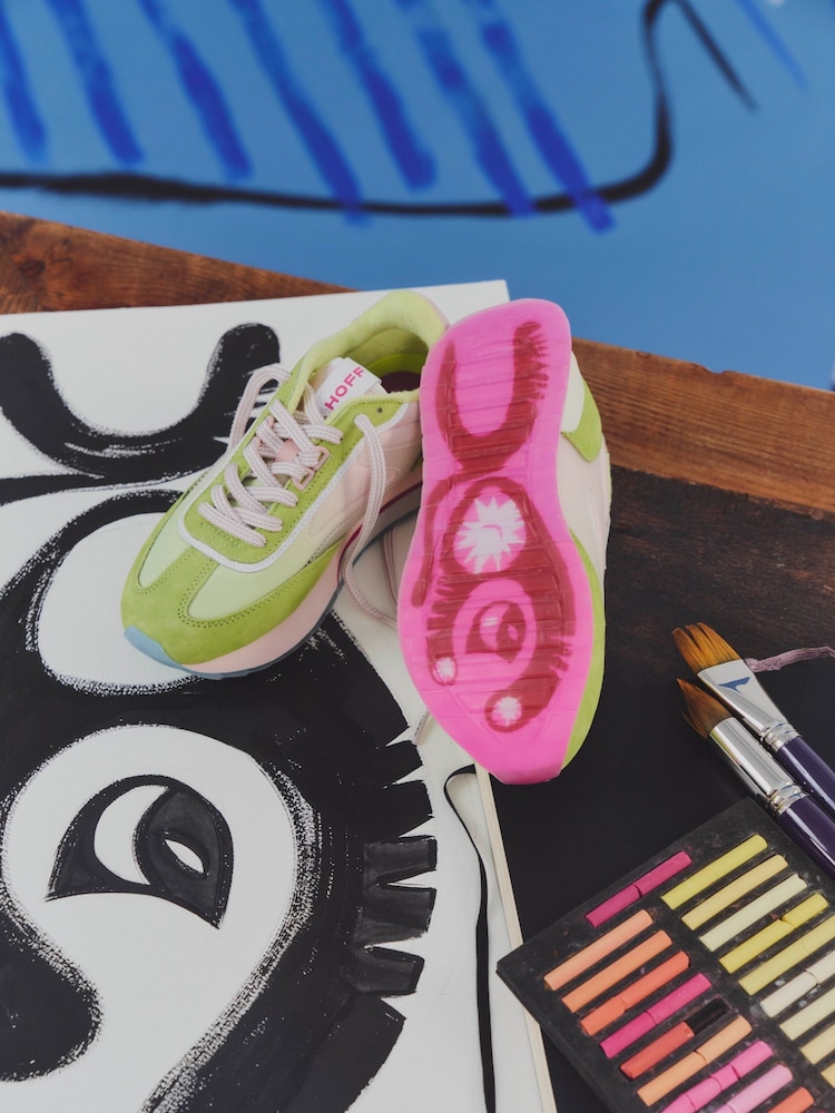 Rosa - Zapatillas con diseño artístico de HOFF - Imagen 2 de 8 Rosa - Zapatillas con diseño artístico de HOFF - Imagen 2 de 8