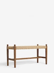Nina Campbell Dark Wood Effect Alder Dining Bench - Image 5 of 7
