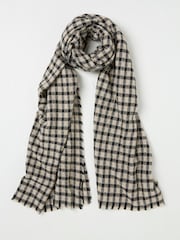 FATFACE Gingham Scarf - Imagem 1 de 2