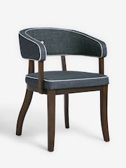 Nina Campbell Indigo Blue Dining Chairs - Image 6 of 8