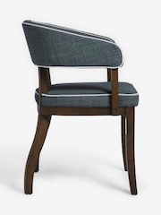 Nina Campbell Indigo Blue Dining Chairs - Image 7 of 8