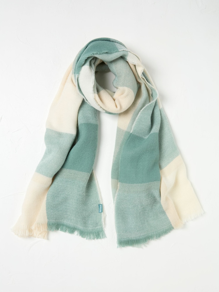 FATFACE Check Scarf - Imagem 1 de 2