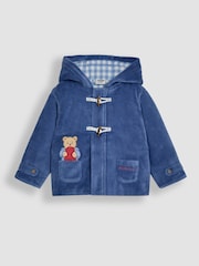 JoJo Maman Bébé Navy Paddington Appliqué Duffle Coat - Image 1 of 4