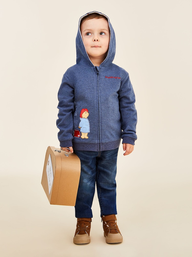 Suéter con capucha y adorno de Paddington de JoJo Maman Bébé - Imagen 2 de 8
