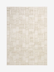 Mid Natural Minimalist Block Rug - Image 5 of 5