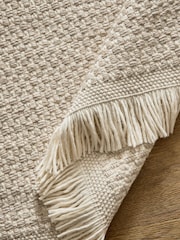 Ivory Hopsack Weave Rug - Image 4 of 5