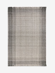 Grey Border Basket Weave Rug - Image 5 of 5