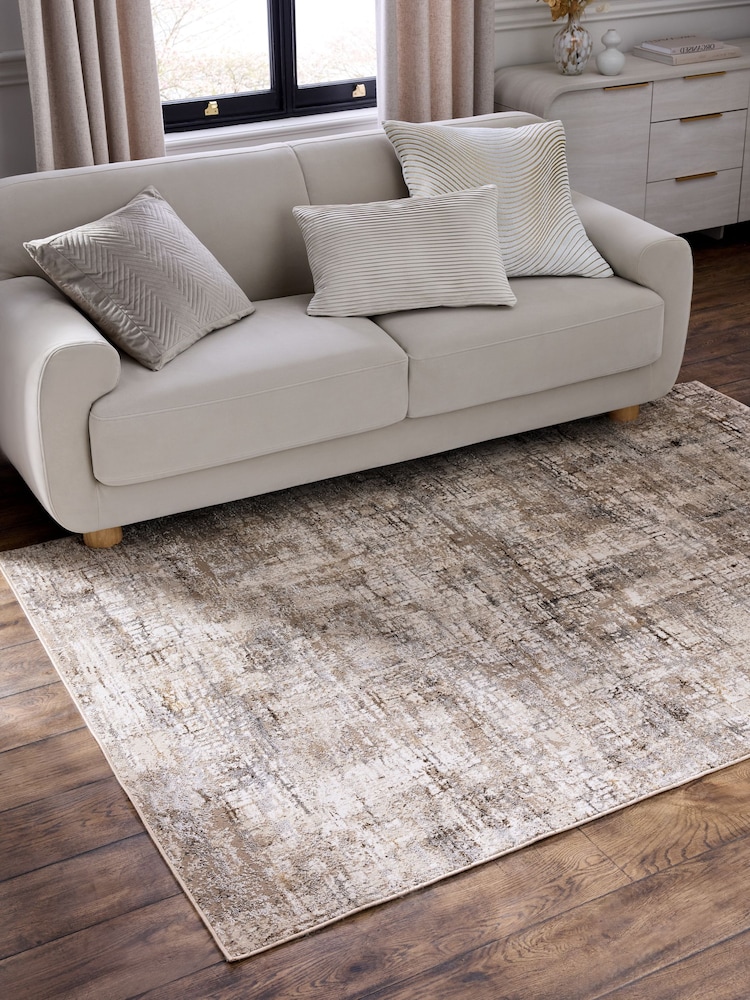 Mid Natural Elena Abstract Rug - Image 1 of 5