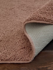 Pink Cosy Washable Shaggy Rug - Image 4 of 5