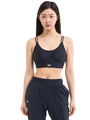 Under Armour Black/White Medium Infinity Support Bra - Image 4 of 21