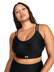 Under Armour Black/White Medium Infinity Support Bra - Image 7 of 21