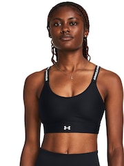 Under Armour Black/White Medium Infinity Support Bra - Image 8 of 21
