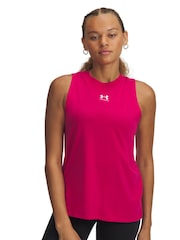 Under Armour Pink/White Campus Vest - Image 1 of 2