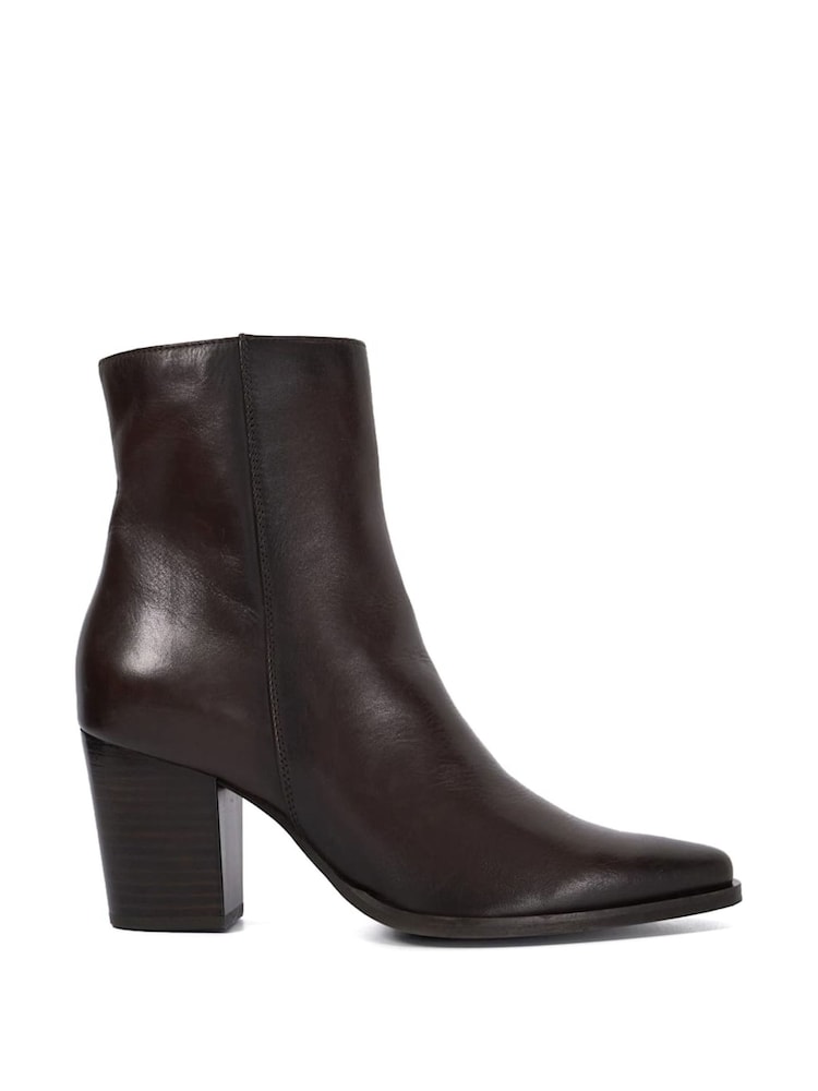 Hellbraun - Dune London – Paxten – elegante Stiefeletten im Westernstil - Bild 2 von 6 Hellbraun - Dune London – Paxten – elegante Stiefeletten im Westernstil - Bild 2 von 6