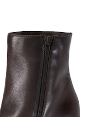 Dune London Tan Brown Paxten Smart Western Ankle Boots - Image 6 of 6