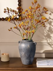 Grey Ceramic Medium Textured Lydford Vase - Image 1 of 4