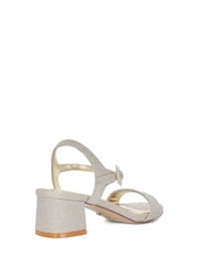 Dune London Gold Measure Buckle Detail Sandals - Image 5 of 7